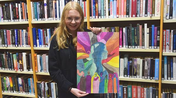 Maisa Lehtinen ei haaveile palkintosijoista kansainvälisessä rauhanjulistekilpailussa, vaan...