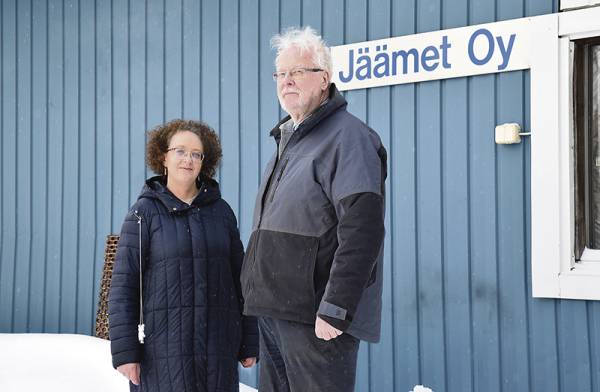 Jäämet Oy kävi tutustumassa Sahanrannan tiloihin kilpailutuksen yhteydessä....