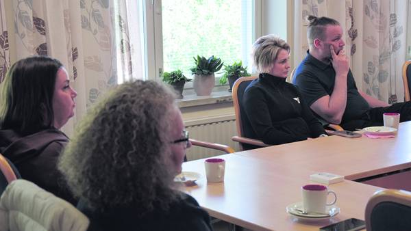 Yrittäjäkahville saapuneet yrittäjät olivat yhtä mieltä siitä, että...