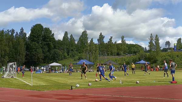 Alkulohkon ottelu FC Puukkoinen - Päijälä päättyi maalein