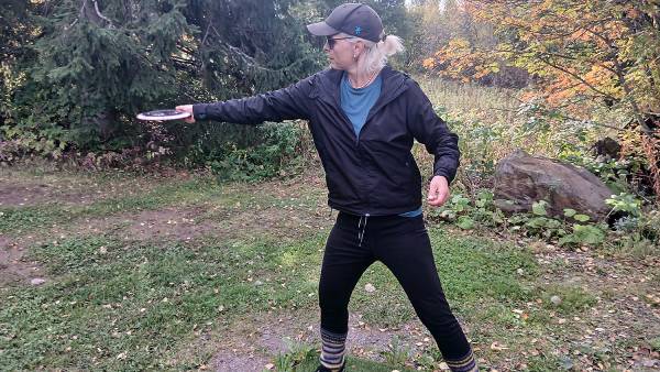 Sanna-Maria Laine lähtee säännöllisesti perheensä kanssa Padasjoelta Kuhmoisiin