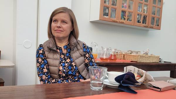 Hämeen kauppakamarin toimitusjohtaja Anne Vanhala kuunteli tarkalla korvalla...