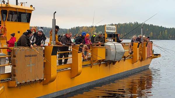 Ensi kertaa järjestetty Tärppi-lossicup keräsi runsaasti osallistujia. Kuva: