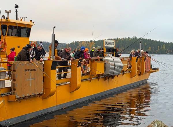 Ensi kertaa järjestetty Tärppi-lossicup keräsi runsaasti osallistujia. Kuva: